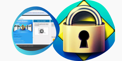 Respondus Lockdown Browser logo with screenshot of download screen